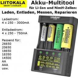 Der Alleskönner unter den Akkuladern: Laden, Entladen, Messen, Reparieren...