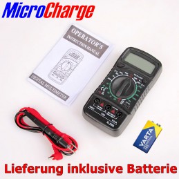 Lieferung inklusive hochwertiger Alkali-Mangan-Batterie.