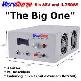 MicroCharge Kapazitätstester EBD-B20H: The Big One!