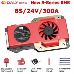 Das neue Daly M-Series BMS 8S/300A