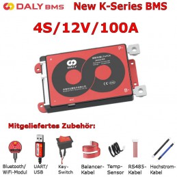 Das neue Daly K-Series BMS 4S/12V/100A