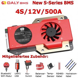 Das neue Daly S-Series BMS 4S/12V/500A