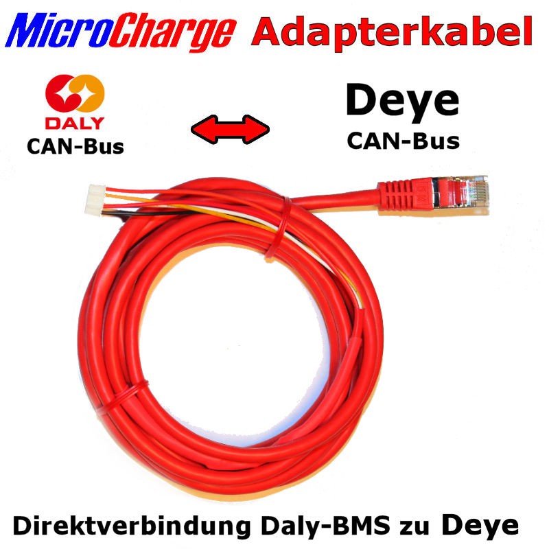 Endlich ein Kabel zur direkten Verbindung von Daly-BMS mit Deye-Invertern