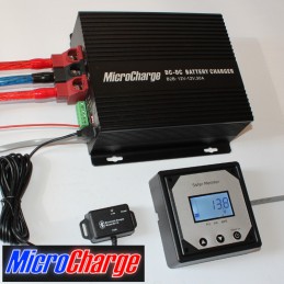 MicroCharge-Ladebooster auch mit MPPT-Solarregler für LiFePO4-Batterien